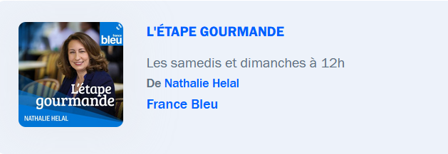 Émission Étape Gourmande de France Bleu