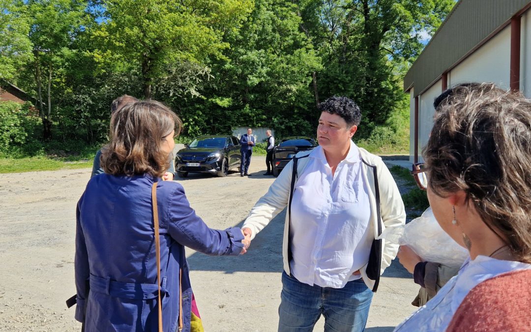 Rencontre avec la Préfète de l&rsquo;Aveyron Claire Chauffour Rouillard et la sous-préfète Juliette Beregi